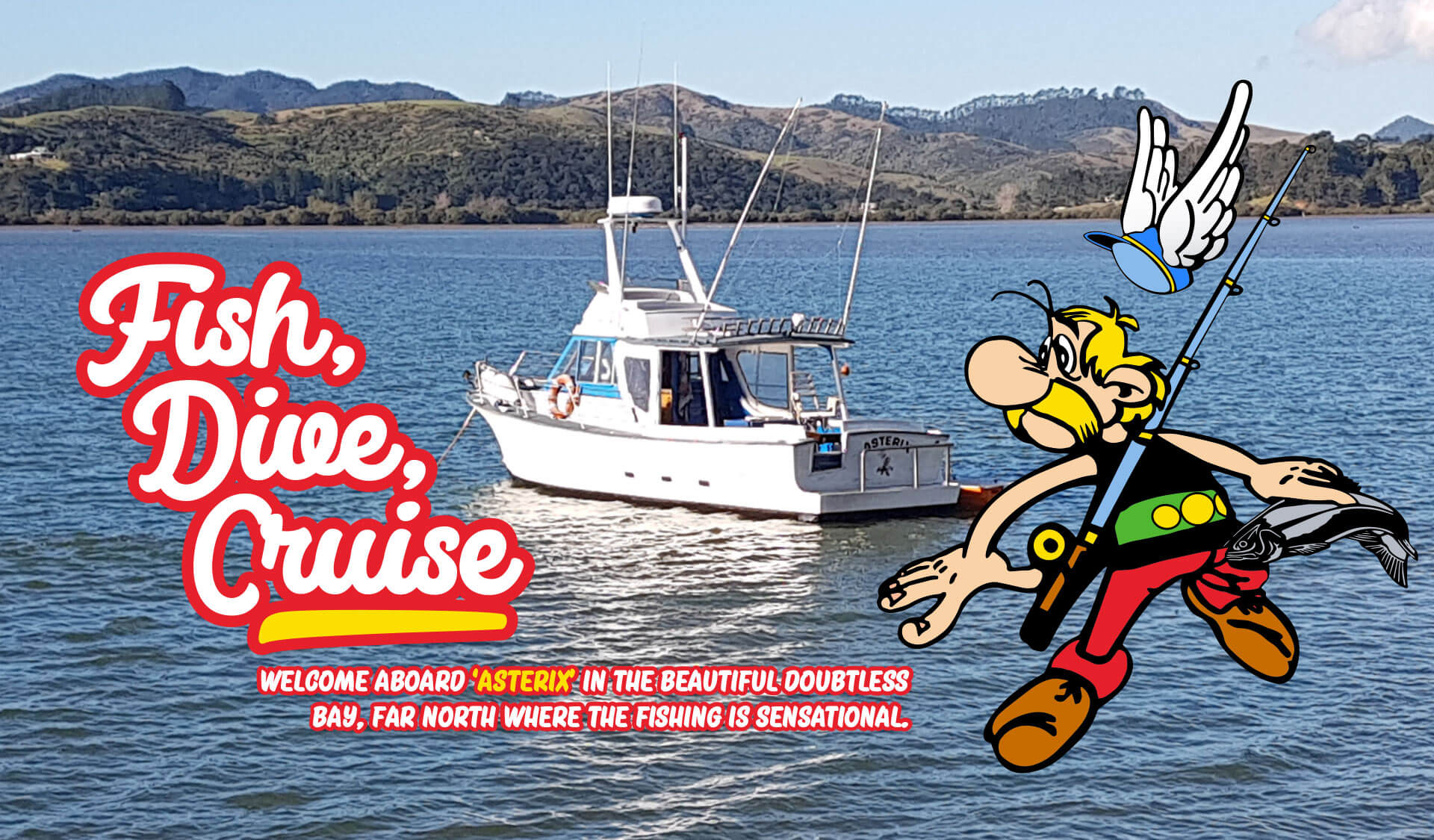 Doubtless Bay Charters, Fishing Charter in Doubtless Bay, Far North, Northland. 